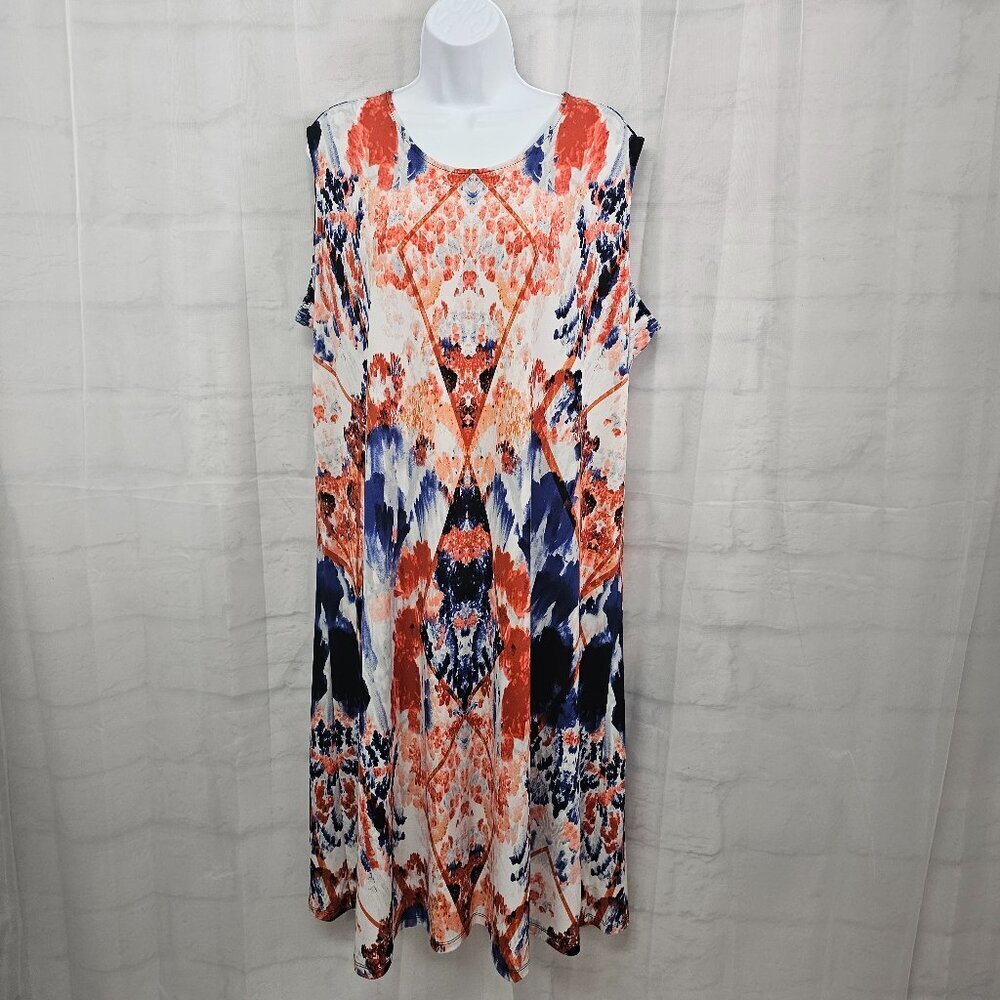 Roaman's Dress Grunge Shift Sleeveless Festival 18/20 (L)